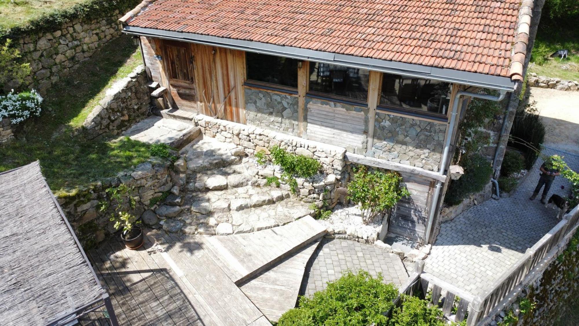 Maison Pres De La Dolce Via Avec Bain Norvegien Saint-Cierge-sous-le-Cheylard Exterior foto